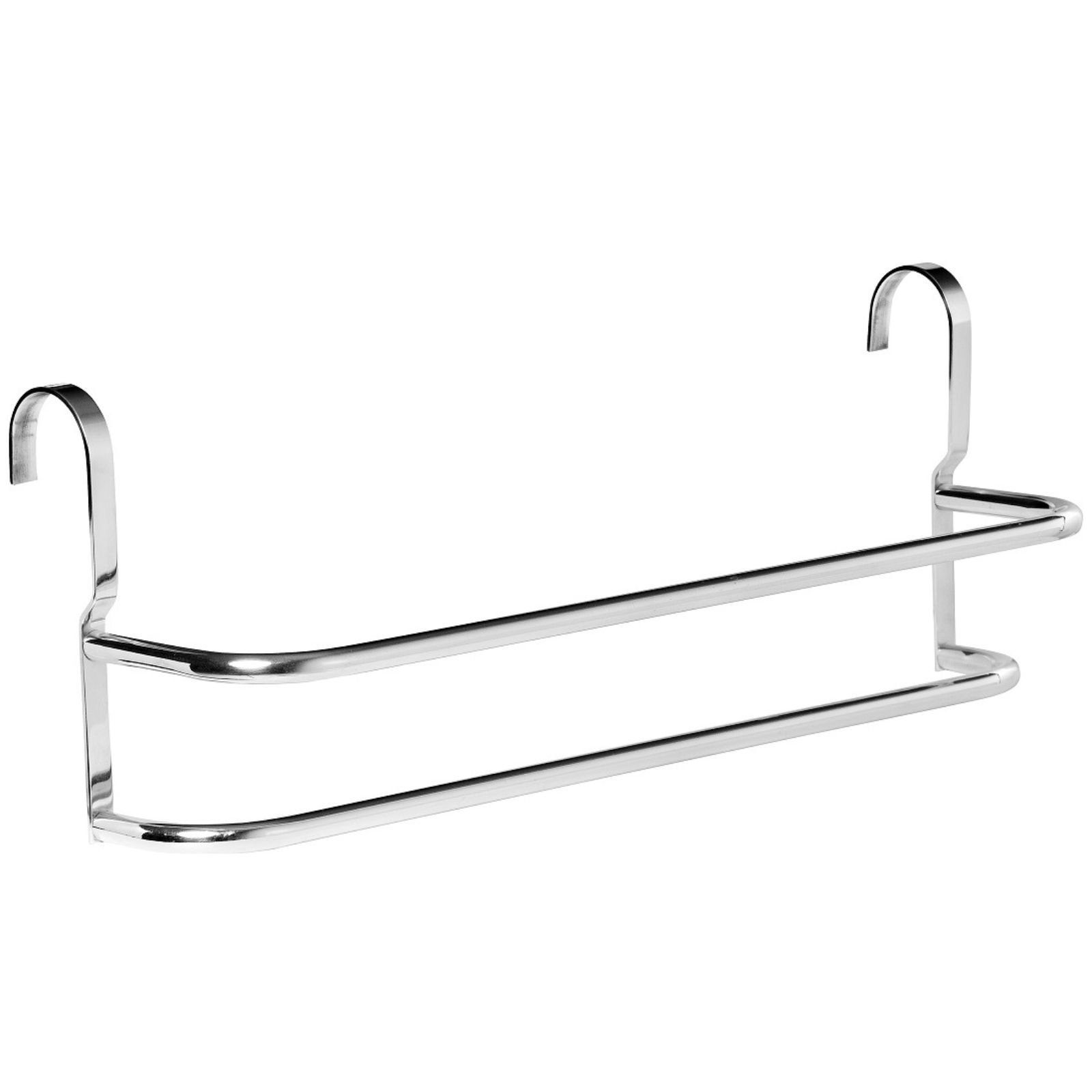 Suporte Porta Toalhas Duplo para Box Alto Brilho Fs - 1