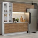 Ver imagem 1 de Armário de Cozinha Completa 270cm Branco/rustic Stella Madesa 11