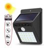 Luminária Solar Arandela Kit 2 - 30 Led Sensor de Presença - 7