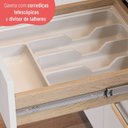 Ver imagem 6 de Balcão de Cozinha 120cm com Tampo 3 Portas 2 Gavetas Avelã 