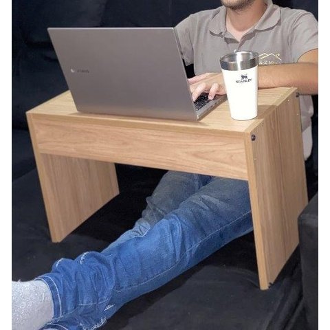 KIT MESA 3 EM 1 - DE CABECEIRA, LATERAL SOFÁ OU ESCRIVANINHA MESA COMPUTADOR PORTÁTIL