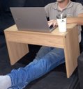Ver imagem 1 de KIT MESA 3 EM 1 - DE CABECEIRA, LATERAL SOFÁ OU ESCRIVANINHA MESA COMPUTADOR PORTÁTIL