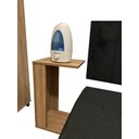 Ver imagem 2 de KIT MESA 3 EM 1 - DE CABECEIRA, LATERAL SOFÁ OU ESCRIVANINHA MESA COMPUTADOR PORTÁTIL