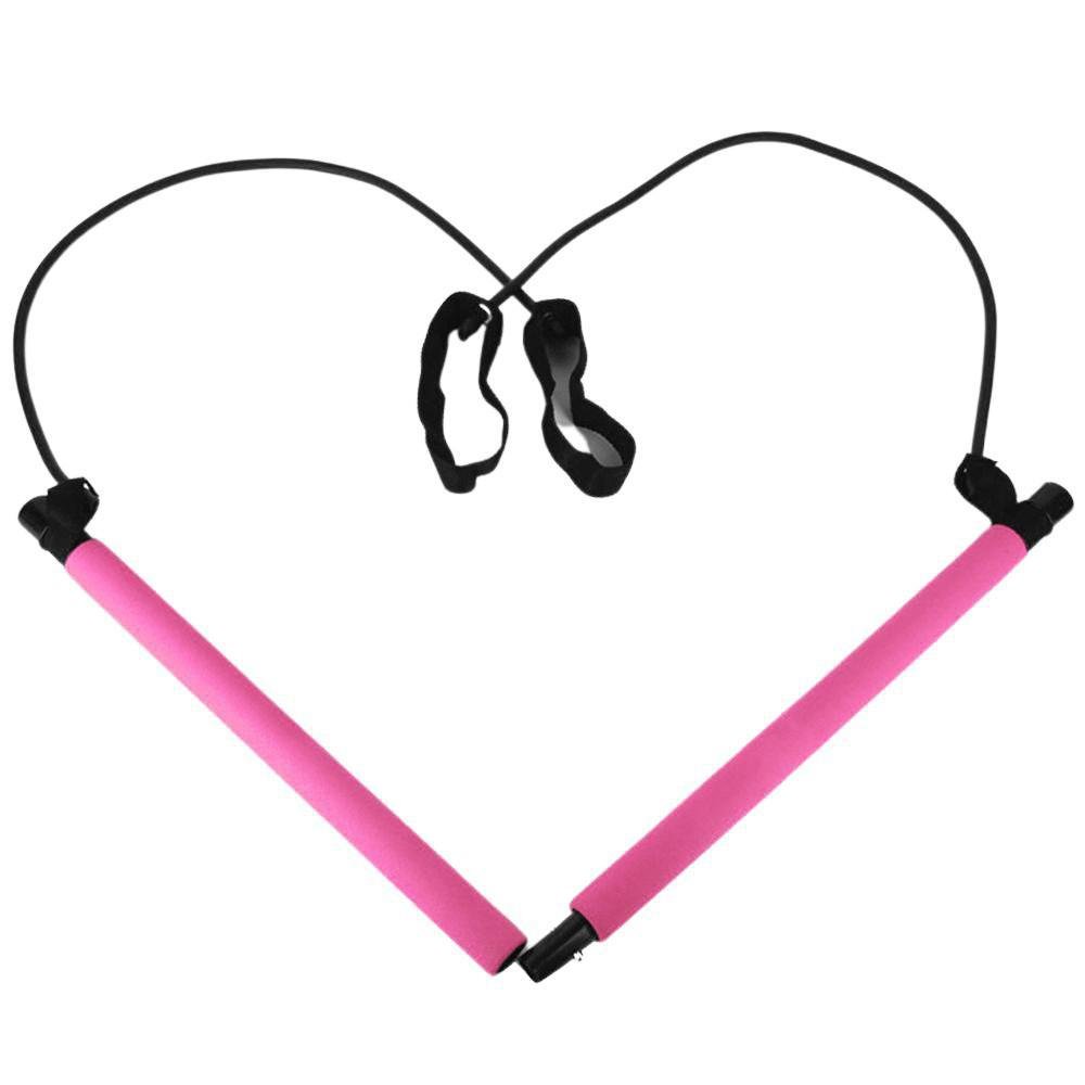 Kit Pilates Complet Femme – Ballon 25 Cm, Bande Résistance 8, Anneau Pilates, Accessoires Portables Entraînement Maison