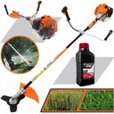 Ver imagem 3 de Roçadeira Lateral a Gasolina Vulcan Trent Vr520h 2.5hp 52cc + Óleo Lubrificante Toyama 2t 500ml