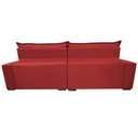 Ver imagem 6 de Sofá Retrátil e Reclinável 2,15m Molas Ensacadas Cama inBox Elegance com ThermoGel Velusoft