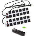 Ver imagem 1 de Kit 2 Reguas Filtro de Linha 12 Tomadas + 1 Filtro de Linha 3 Entradas Brinde