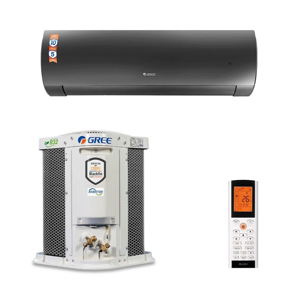 Ar Condicionado Split Hi Wall Gree G-diamond Auto Inverter 18.000 Btus Frio 220v R-32 - 1