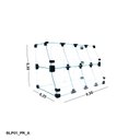 Ver imagem 4 de Baleiro Preto De Vidro Piramide - 0,50 x 0,30 x 0,25m