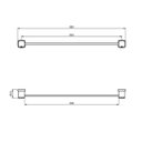 Ver imagem 4 de Toalheiro para Banheiro Linear Block Cobre/Matte Meber Metais