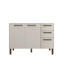 Ver imagem 3 de Balcão 120cm 3 Portas 2 Gavetas Versalhes