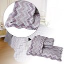 Ver imagem 3 de Colcha Cobre Leito Ultrassonic Dupla Face Estampada Casal 220x240cm - Colcha Caruaru