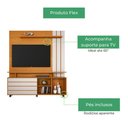 Ver imagem 4 de Estante Home para Tv até 65'' Serrano Jcm Cinamomo-off White