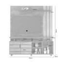 Ver imagem 6 de Estante Home para Tv até 65'' Serrano Jcm Cinamomo-off White