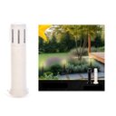 Ver imagem 1 de Poste Arandela Tube Light Aleta Tampa Transp 39cm Branco