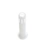 Poste Arandela Tube Light Aleta Tampa Transp 39cm Branco - 3