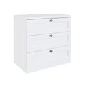 Ver imagem 4 de Cômoda 100% MDF 3 Gavetas Provençais Infinity Branco/Fosco