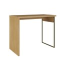 Ver imagem 4 de Mesa Escrivaninha 100% MDF 100cm Pé em Metalon Infinity Savana Bege