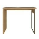 Ver imagem 2 de Mesa Escrivaninha 100% MDF 100cm Pé em Metalon Infinity Savana Bege