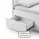 Ver imagem 4 de Cama Queen com 6 Gavetas Madeira Maciça Branco