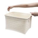 Ver imagem 2 de Cesto Organizador Retangular 40cm com Alças de Plástico - Oikos