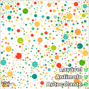 Ver imagem 4 de Papel de Parede Infantil Bolinhas Coloridas Decorativo Autocolante Lavável 3m Adesivo