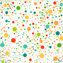 Ver imagem 1 de Papel de Parede Infantil Bolinhas Coloridas Decorativo Autocolante Lavável 3m Adesivo