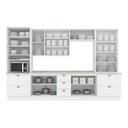 Ver imagem 2 de Cozinha Modulada Henn Americana Henn 8 Peças C5p47 Branco