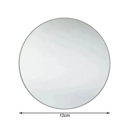 Espelho Plano Feng Shui Instrumento de Cura de Áreas 12cm - 2