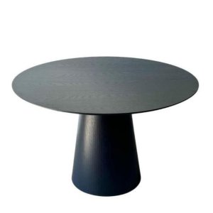 Mesa de Jantar Cone Redonda 140 Cm Ébano
