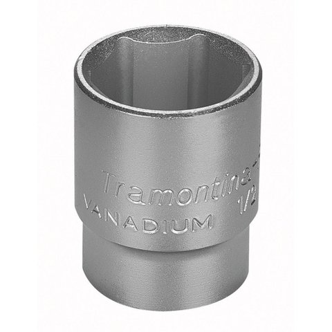 Soquete Sextavado em Aço Cromo Vanádio 29 Mm - Encaixe 1/2" Tramontina Pro Tramontina