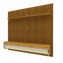 Ver imagem 2 de Rack com Painel para TV até 85 Polegadas 3 Gavetas com LED e Rodízios Requinte Clean