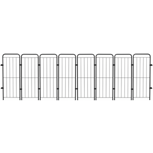 Cercado Dobrável 98cm 8 Módulos Utilyse Preto
