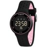 Relógio Pulso Quartz Digital X-watch Xfppd096w Preto-rosa Unico - 1