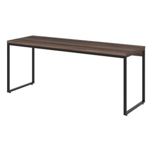 Escrivaninha Mesa Escritório Home Office 1,80x0,60 Dynamica Nogal