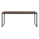 Ver imagem 6 de Escrivaninha Mesa Escritório Home Office 1,80x0,60 Dynamica Nogal