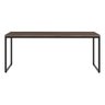 Escrivaninha Mesa Escritório Home Office 1,80x0,60 Dynamica Nogal - 6