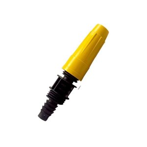 Kit 2 Esguicho para Mangueira Preto Amarelo