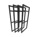 Ver imagem 1 de Suporte prateleira industrial kit com 1 68x30 Mão francesa industrial prateleira suspensa teto