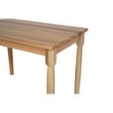 Ver imagem 4 de Mesa Espanha 1100x700 Tampo Eucalipto Marrom