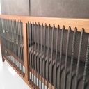 Ver imagem 4 de Sofá 2 Lugares Luck Ozki 140 cm Grafite Madeira Apuí Amêndoa Corda Náutica Chata Poliéster