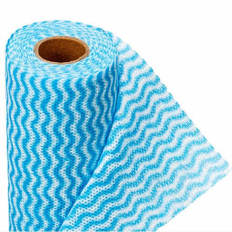 Pano Mulituso de Alta Absorcao Azul (rolo Com 25 Folhas) Esfrebom