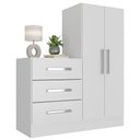 Ver imagem 2 de Cômoda 2 Portas 3 Gavetas Dunas