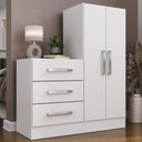 Ver imagem 1 de Cômoda 2 Portas 3 Gavetas Dunas