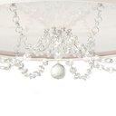 Ver imagem 3 de Luminária Infantil Plafon Pérolas 30x15 Branco
