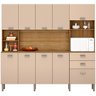 Kit Armario Cozinha 10 Portas 2983 Freijo Vanilla KTP - 1