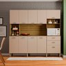 Kit Armario Cozinha 10 Portas 2983 Freijo Vanilla KTP - 7