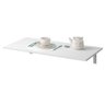 Mesa Dobrável de Parede Cozinha Escritório 90x45 Branco - 1