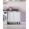 Balcão em Aço 80cm 2 Portas Sem Tampo New Premium Itatiaia - 2