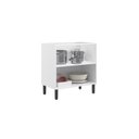 Ver imagem 5 de Balcão Cozinha em Aço 2 Portas 80cm sem Tampo New Premium Itatiaia Branco